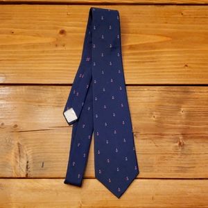 Christian Dior All Silk Men's Blue Tie